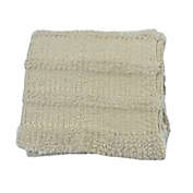 Bee &amp; Willow&trade; Cozy Stripe Faux Fur Throw Blanket in Oatmeal