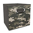 Alternate image 0 for Simply Essential&trade; 11-Inch Collapsible Storage Bin in Camouflage Grey