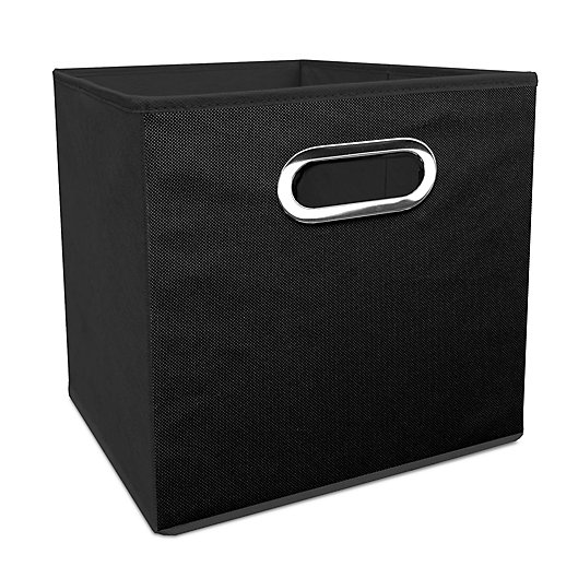Alternate image 1 for Simply Essential™ 11-Inch Collapsible Bin in Black