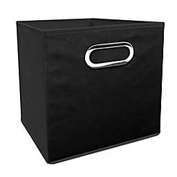 Simply Essential™ 11-Inch Collapsible Bin in Black