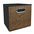 Alternate image 0 for Simply Essential&trade; 11-Inch Collapsible Storage Bin in Brown