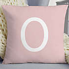 Alternate image 0 for Simple and Sweet Baby Girl 18-Inch Velvet Throw Pillow in Pink