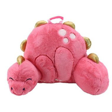 Soft Landing  Nesting Nooks Backrest  - Pink Dino. View a larger version of this product image.