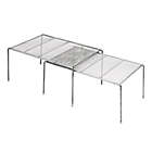 Alternate image 0 for Squared Away&trade; Expandable Metal Mesh Cabinet Shelves in Matte Nickel (Set of 2)