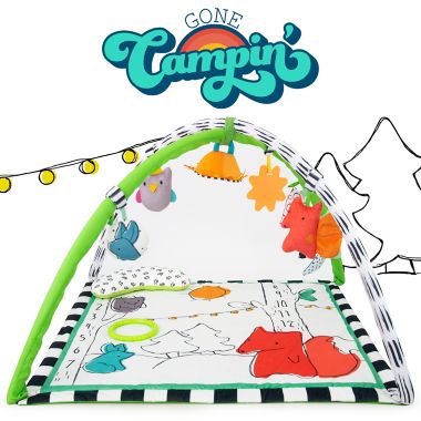 Sassy&reg; Gone Campin&rsquo; Baby Play Gym Set. View a larger version of this product image.