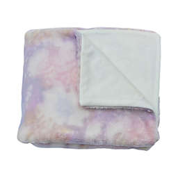 Wild Sage™ Tie Dye Throw Blanket in Pink