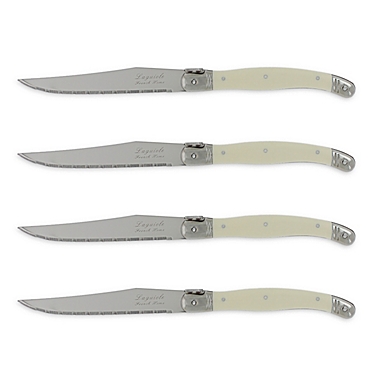 Laguiole&reg; by French Home Steak Knives in Ivory (Set of 4). View a larger version of this product image.