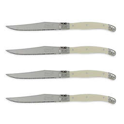 Laguiole® by French Home Steak Knives in Ivory (Set of 4)