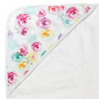 Alternate image 2 for The Honest Company&reg; 3-Piece Rose Blossom Hooded Towel and Washcloth Set