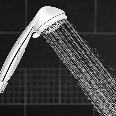 Waterpik&reg; PowerSpray Handheld Showerhead in Chrome. View a larger version of this product image.
