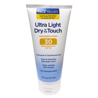 Harmon&reg; Face Values&trade; 6 oz. Ultra Sheer Sunscreen Lotion SPF 30. View a larger version of this product image.