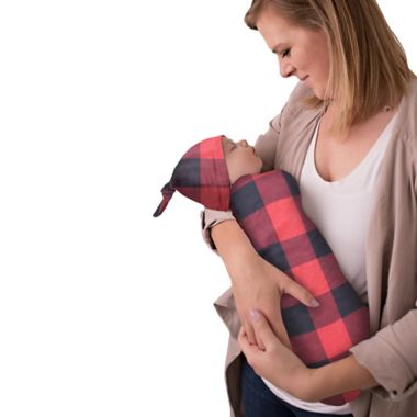 Itzy Ritzy&reg; Cutie Cocoon&trade; Size 0-3M 2-Piece Checkered Cocoon and Hat Set. View a larger version of this product image.