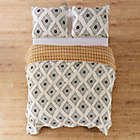 Alternate image 4 for Oden 2-Piece Reversible Twin Quilt Set in Grey/Yellow
