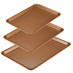 Ayesha Curry™ Nonstick 3-Piece Cookie Pan Set in Copper