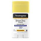 Alternate image 0 for Neutrogena&reg; 1.5 oz. Sheer Zinc Mineral Sunscreen Stick Broad Spectrum SPF 50+