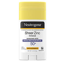 Neutrogena® 1.5 oz. Sheer Zinc Mineral Sunscreen Stick Broad Spectrum SPF 50+