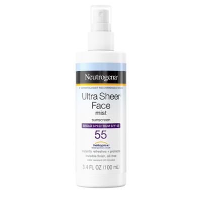 Neutrogena&reg; Ultra Sheer&reg; Face Mist Sunscreen Broad Spectrum SPF 55