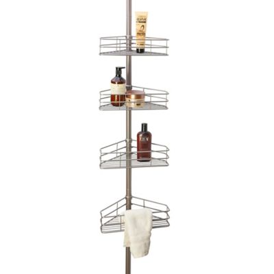 Simply Essential&trade; 4-Tier Tension Pole Shower Caddy