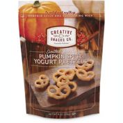 Creative Snacks 9 oz. Pumpkin Spice Yogurt Pretzels