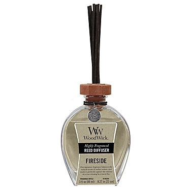 WoodWick&reg; Fireside 3 oz. Reed Diffuser. View a larger version of this product image.