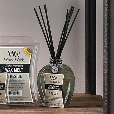 WoodWick&reg; Fireside 3 oz. Reed Diffuser. View a larger version of this product image.