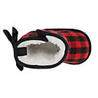 Alternate image 8 for Capelli New York Size 12-18M Buffalo Plaid Slipper in Red