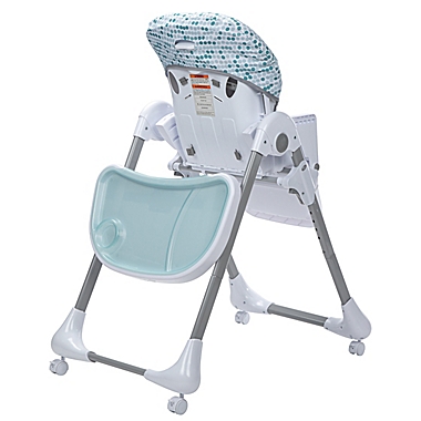 Safety 1ˢᵗ&reg; Raindrop 3-in-1 Grow and Go High Chair in Blue. View a larger version of this product image.