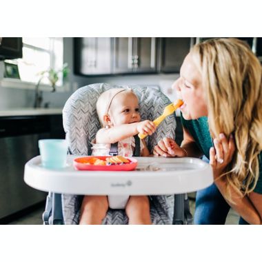Safety 1ˢᵗ&reg; Monolith 3-in-1 Grow and Go High Chair in Grey. View a larger version of this product image.