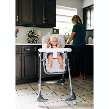 Safety 1ˢᵗ&reg; Monolith 3-in-1 Grow and Go High Chair in Grey. View a larger version of this product image.
