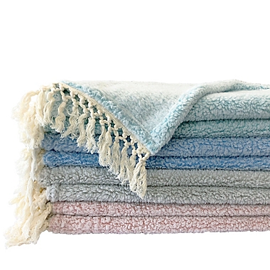 Wild Sage&trade; Naomi Sherpa Throw Blanke. View a larger version of this product image.