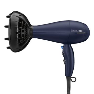 InfinitiPRO by Conair® Natural Texture Hair Dryer in Blue | Bed Bath &  Beyond