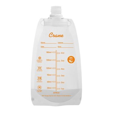 Crane 30-Pack 6 oz. Breast Milk Storage Bags. View a larger version of this product image.