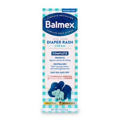 Balmex&reg; 4 oz. Zinc Oxide Diaper Rash Cream Tube