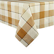 Bee &amp; Willow&trade; Tonal Check Oblong Laminated Tablecloth in Yellow