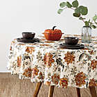 Alternate image 1 for Bee &amp; Willow&trade; Jacobean 70-Inch Round Laminated Tablecloth in Spice