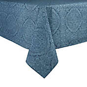 Bee &amp; Willow&trade; Etched Oblong Laminated Tablecloth in Chambray