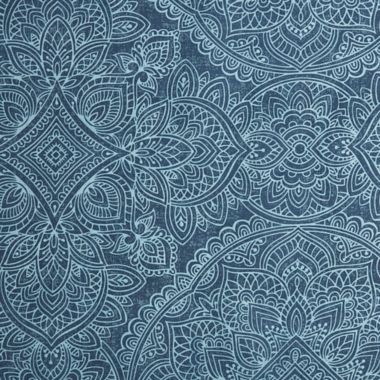 Bee &amp; Willow&trade; Etched 60-Inch x 102-Inch Oblong Laminated Tablecloth in Chambray. View a larger version of this product image.