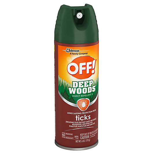 Alternate image 1 for OFF!® 6 oz. Deep Woods® Insect Repellent V (Tick) Aerosol Spray