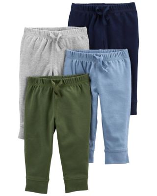 carter&#39;s&reg; 4-Pack Multicolor Pull-On Pants