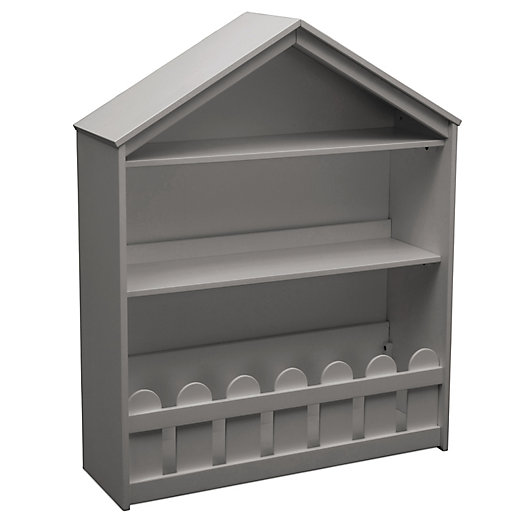Serta Happy Home Storage Bookcase By, Grey Child Bookcase