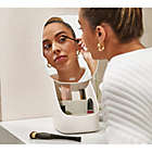Alternate image 8 for Joseph Joseph&reg; Viva&trade; Pedestal Cosmetic Organizer with Mirror in Shell