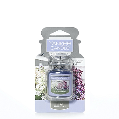 Yankee Candle&reg; Car Jar&reg; Ultimate Lilac Blossoms Air Freshener. View a larger version of this product image.