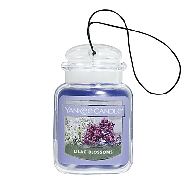 Yankee Candle&reg; Car Jar&reg; Ultimate Lilac Blossoms Air Freshener. View a larger version of this product image.