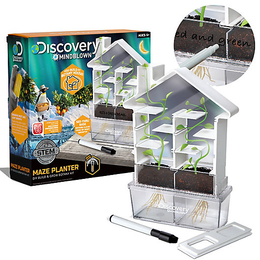 Alternate image 1 for Discovery™ MINDBLOWN Kids DIY Maze Planter