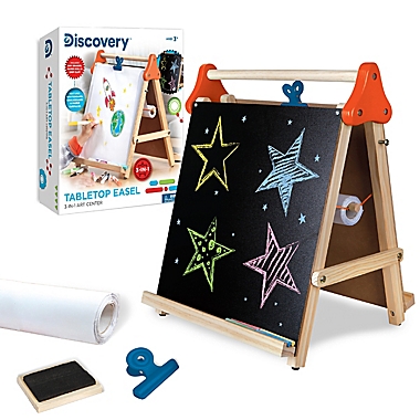 Discovery Kids 3-in-1 Tabletop Easel. View a larger version of this product image.