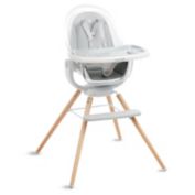 Munchkin&reg; 360-Degree Cloud&trade; Swivel High Chair in Grey/White