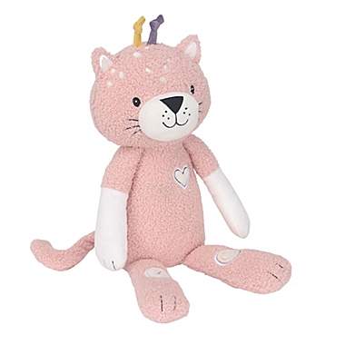 Lambs &amp; Ivy&reg; Signature Maya the Leopard Plush Toy in Pink. View a larger version of this product image.