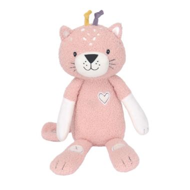 Lambs &amp; Ivy&reg; Signature Maya the Leopard Plush Toy in Pink. View a larger version of this product image.