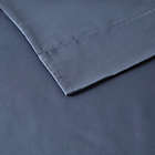 Alternate image 4 for Charcoal-Infused Microfiber Queen Sheet Set in Indigo