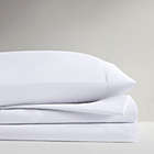 Alternate image 2 for Charcoal-Infused Microfiber Queen Sheet Set in White
